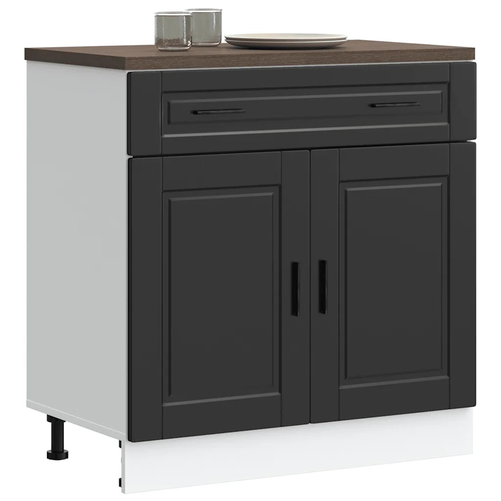 Base da Cucina Porto Nero in Legno Multistrato 853978