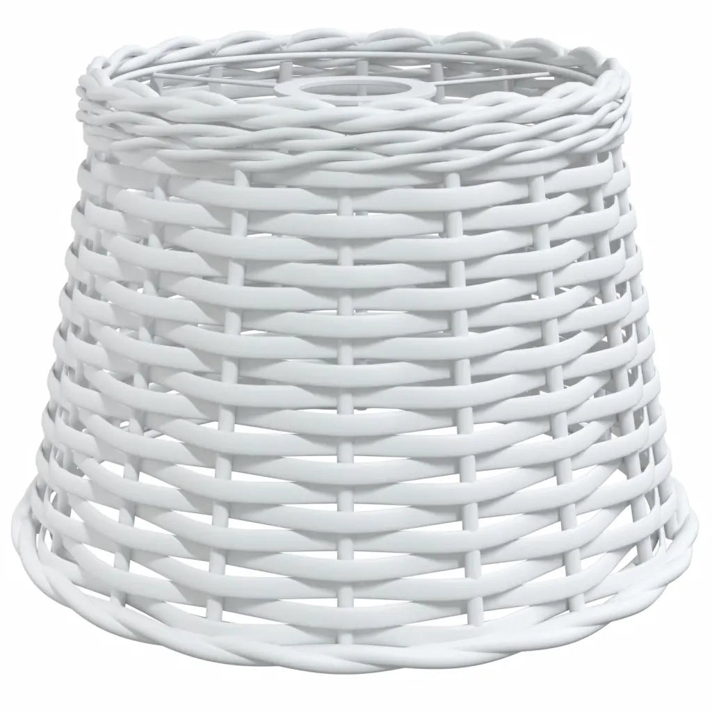 Paralume da Soffitto Bianco ?25x17 cm in Vimini CFW3607234