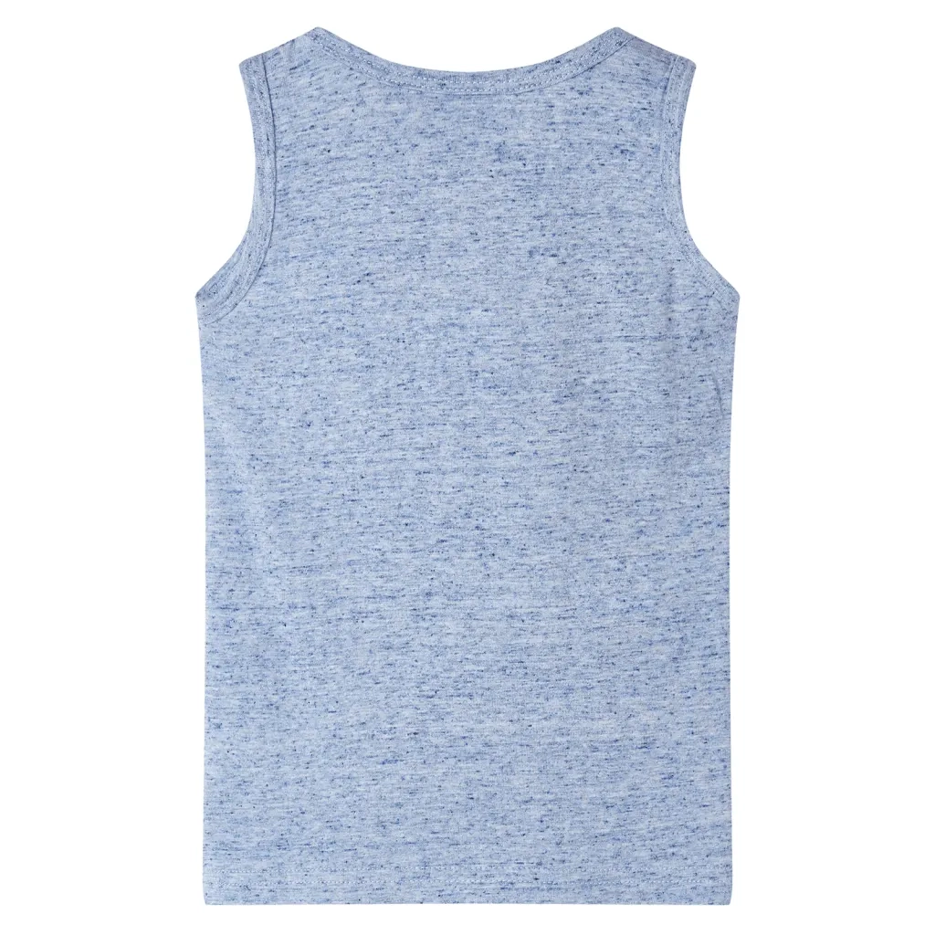 Canotta da Bambino Blu M¨¦lange 116
