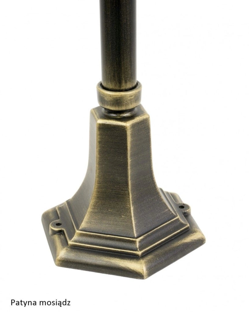 Lampione da giardino Retro 164 cm E27 nero IP43 SU-MA