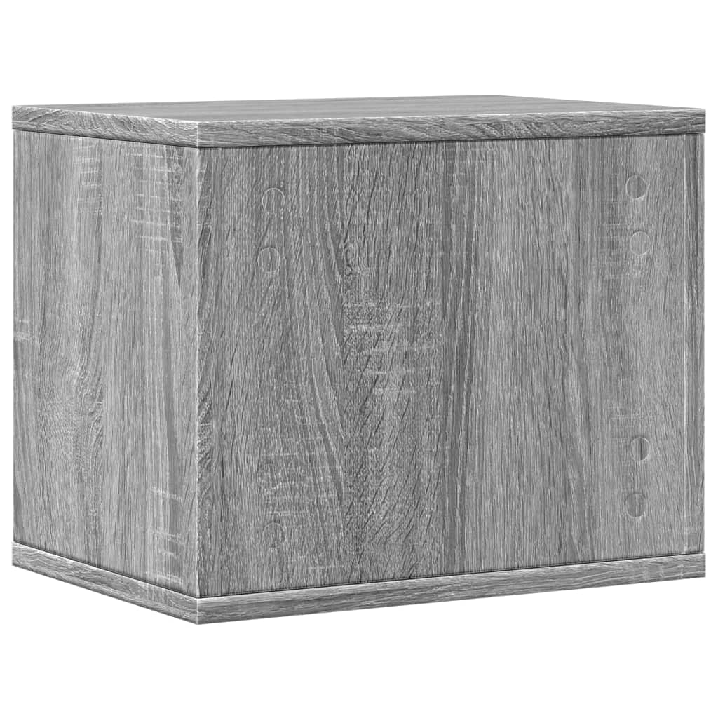 Mobiletto portaoggetti per ufficio Sonoma 36 x 26 x 29,5 cm grigio Sonoma 02_0043587