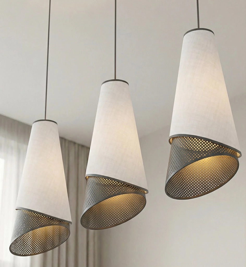 Lampada a sospensione MODA 3xE27 nera Emibig