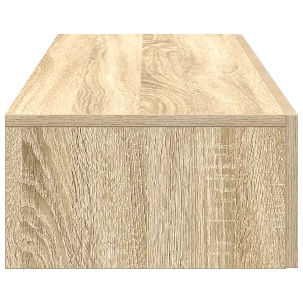 Scaffale a Parete con Cassetti Sonoma 100x36x19cm in Truciolato 859988