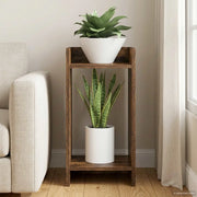 Supporto per piante Rovere Fumo 30 x 30 x 60 cm 899602