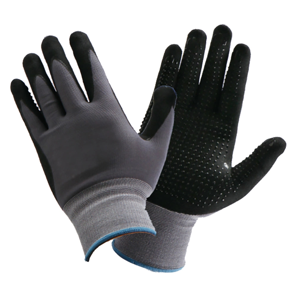 GUANTI NITRILE / NYLON Tg. 7 (S)- 12 coppia  - GRIFON SAFETY