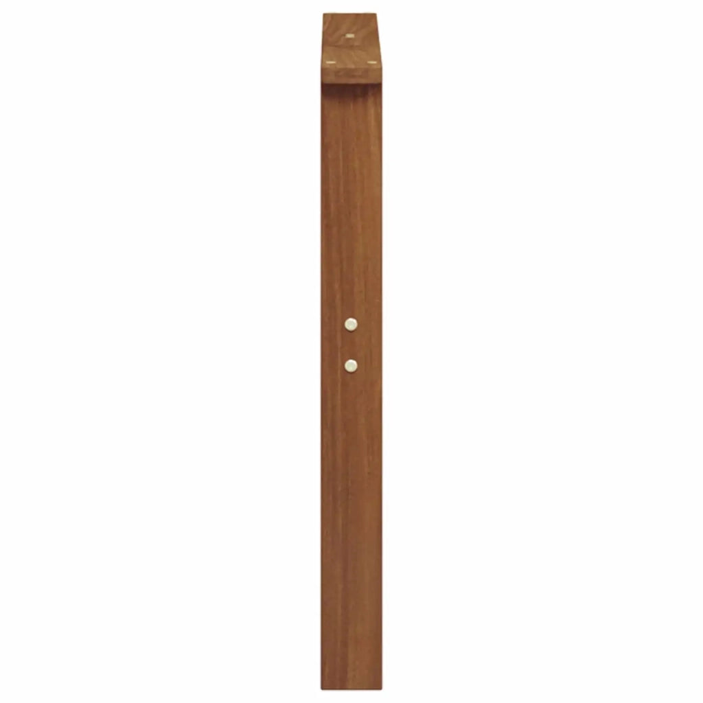 Braccioli 2 pcs Marrone 60 x 6 x 61 cm Legno multistrato 900512