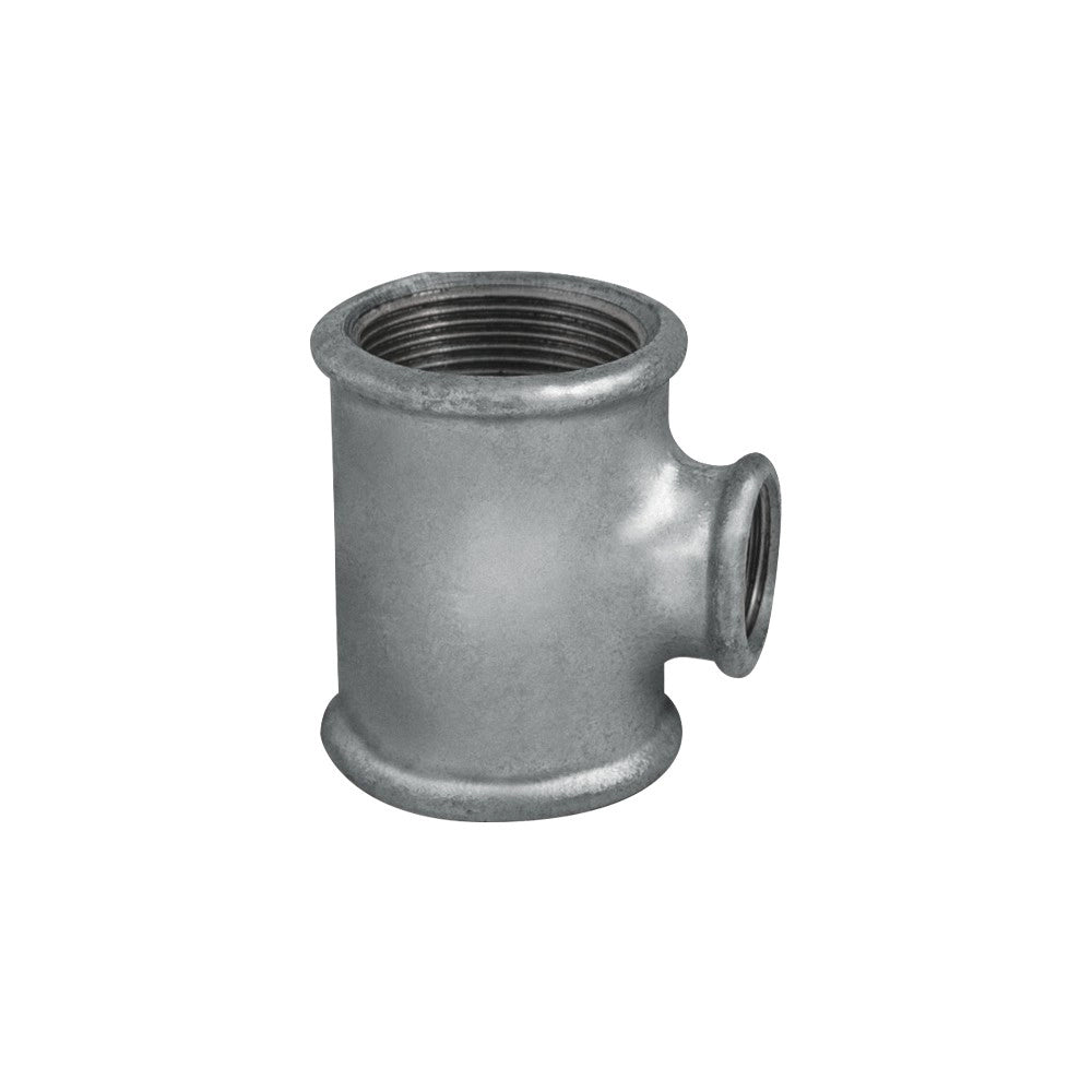 Tee ridotto in ghisa 3/8x1/2x3/8