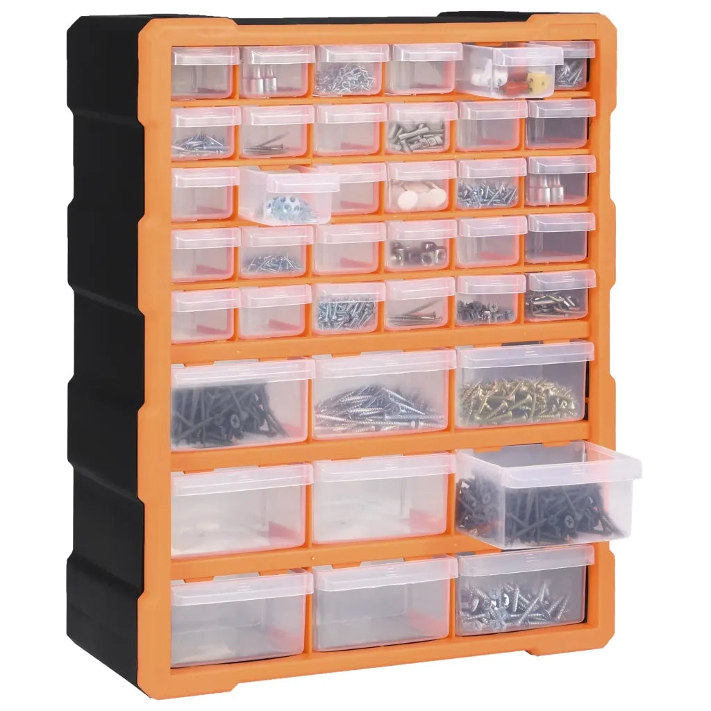 Mobile Contenitore con 39 Cassetti 38x16x47 cm 147585
