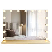 Specchio Led Hollywood L.gold