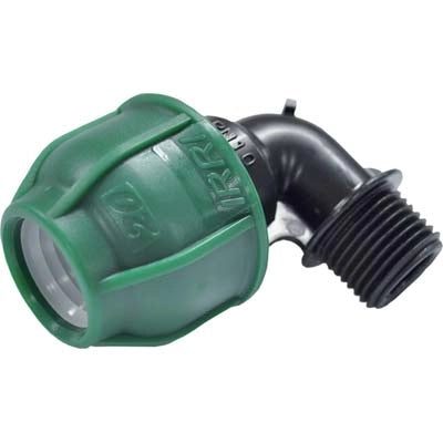 GOMITO A COMPRESSIONE FILETTO MASCHIO PN10 - MM 20X3/4M- 10 pezzi