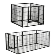 Recinto per Cani ¨C Minimal ¨C Grigio 150x79x61cm