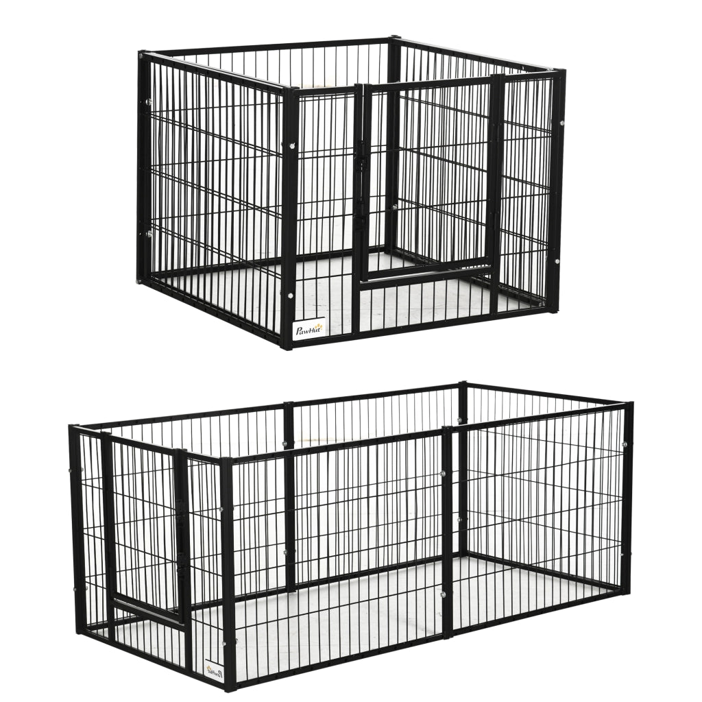 Recinto per Cani ¨C Minimal ¨C Grigio 150x79x61cm