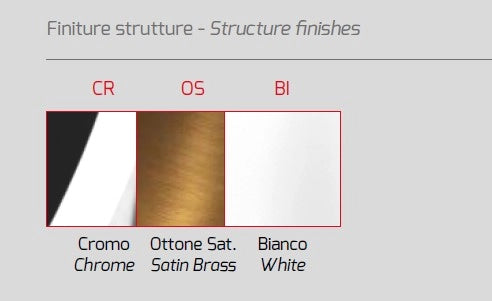SOSP. OTTONE SAT. 1 LUCE GRANDE CROMO 1155OS-SG-CR