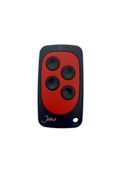 Italfile Telecomando Multifrequenza Codice Fisso 4 Canali Jane V Rosso