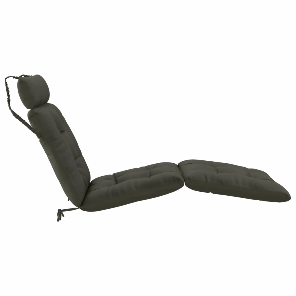 Cuscino per Lettino VIANEN 100% Poliestere Antracite 953935
