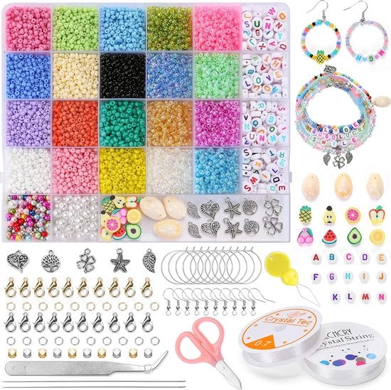 Kit per creare bracciali - creare gioielli 9200 pezzi