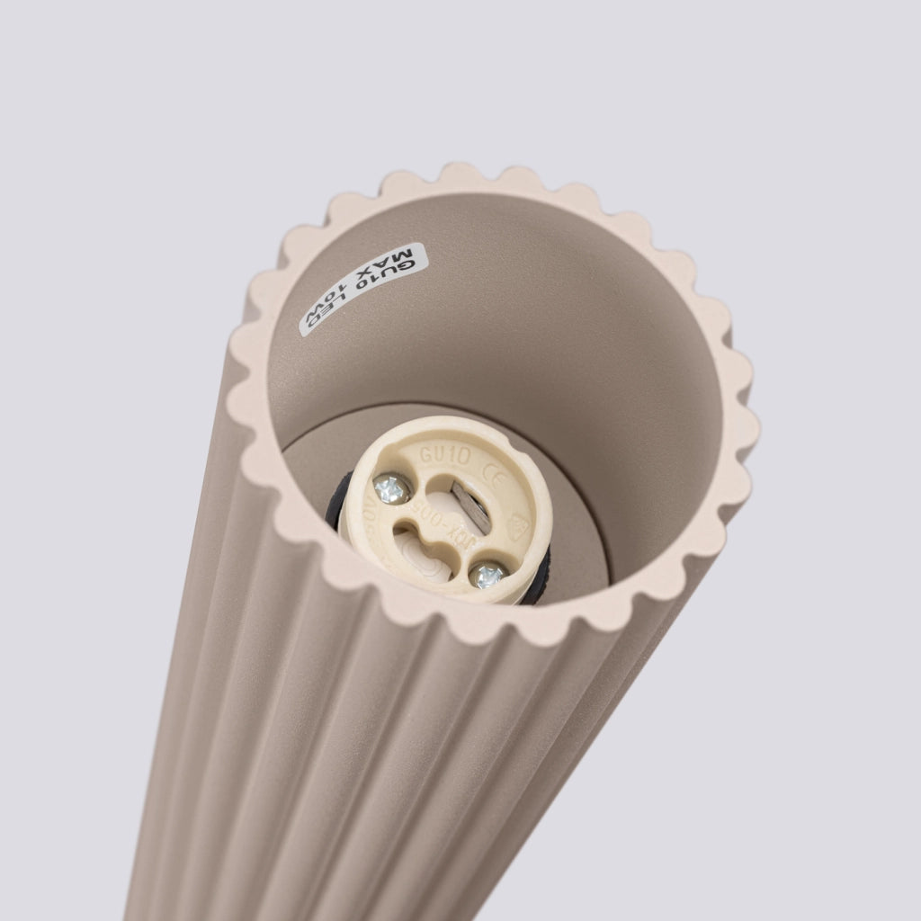 Lampada da soffitto KARBON 20 taupe