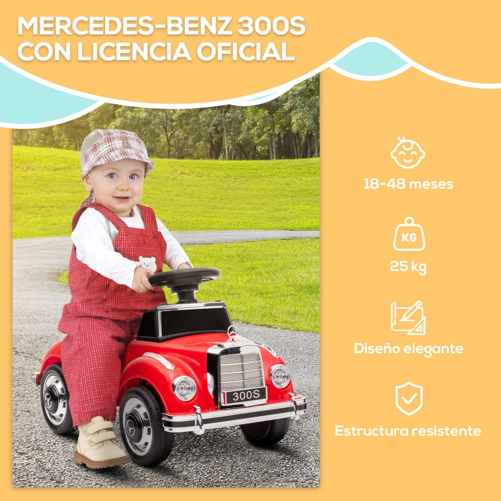 Girello Bambini con Contenitore ¨C Minimal ¨C Rosso 77,5x41,5x45 cm