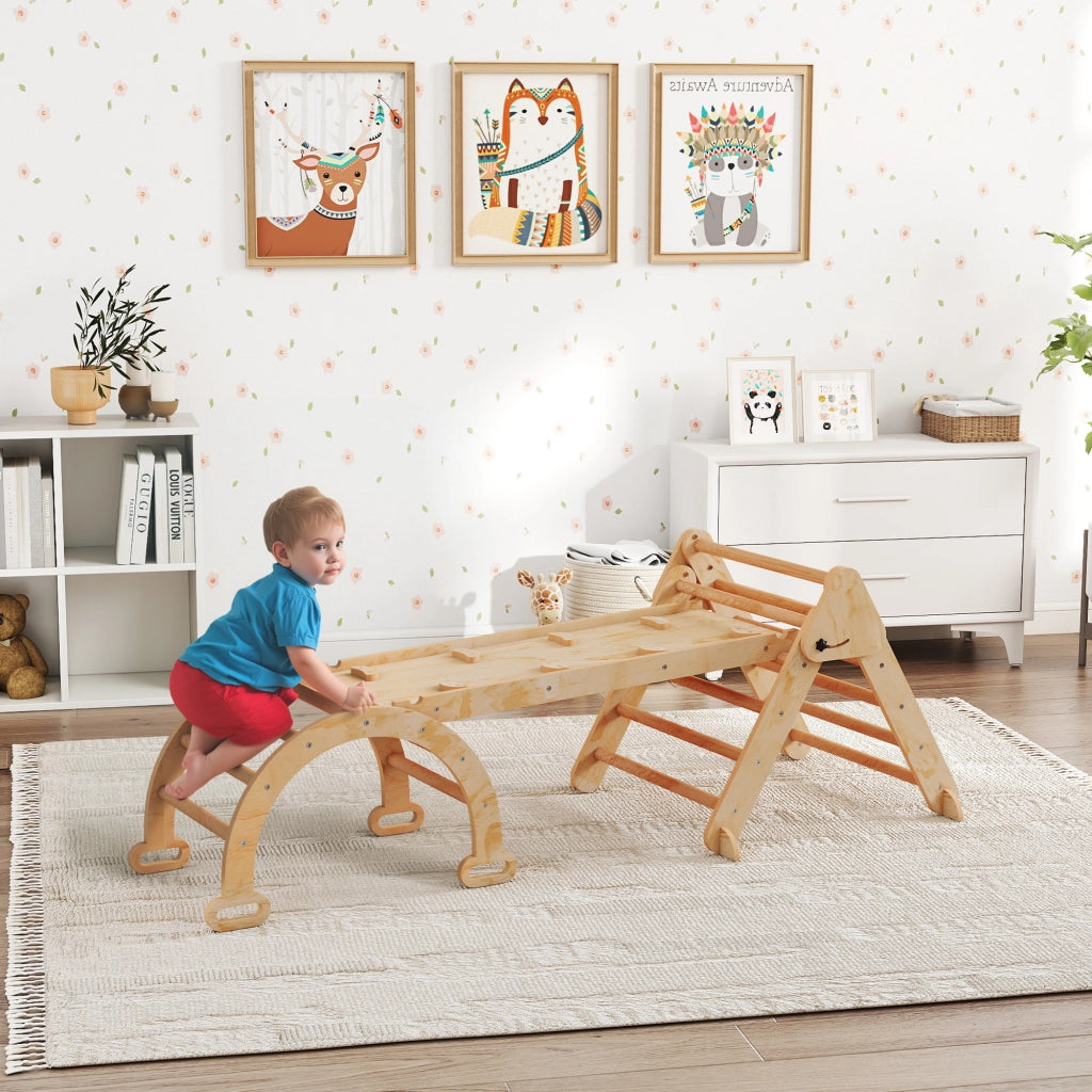 Gioco per bambini 7 in 1 ¨C Minimal ¨C legno, pieghevole