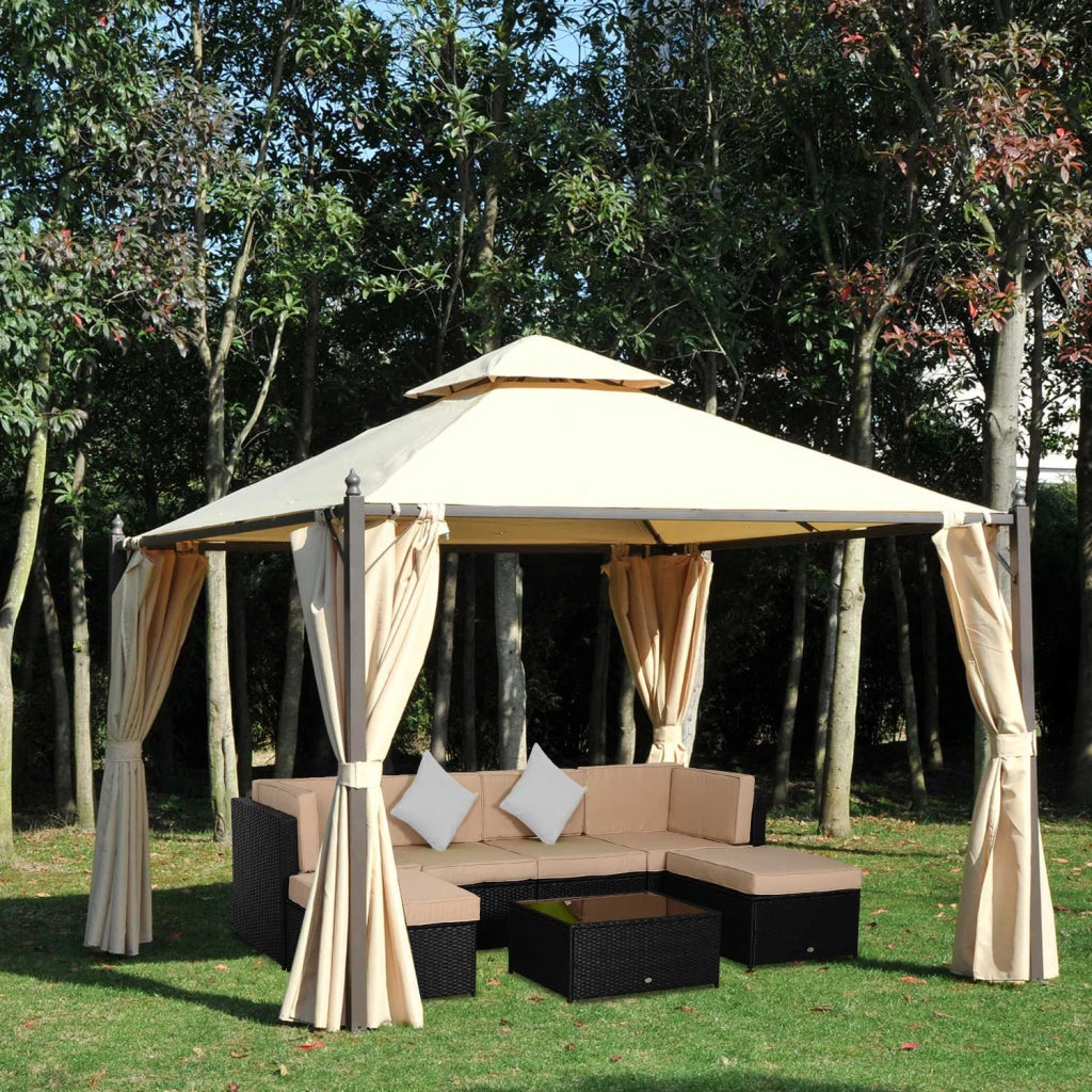 Gazebo da Giardino 3x3m ¨C Minimal ¨C Beige