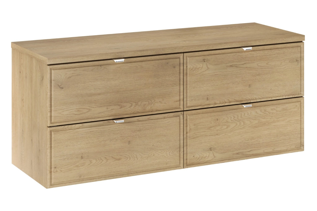Set mobili bagno 120 cm con piano Terra Cremona 120 cm