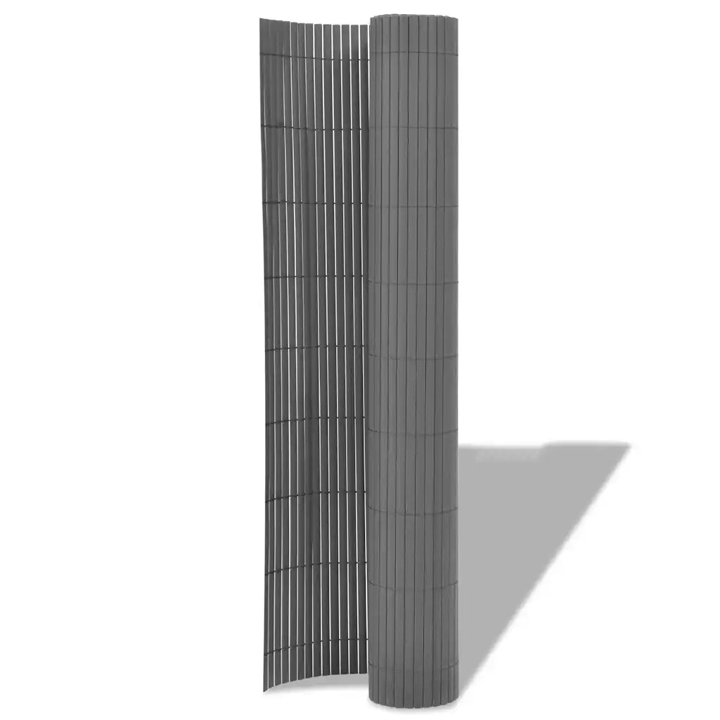 Recinzione per Giardino Grigio 150 x 300 cm PVC 43636