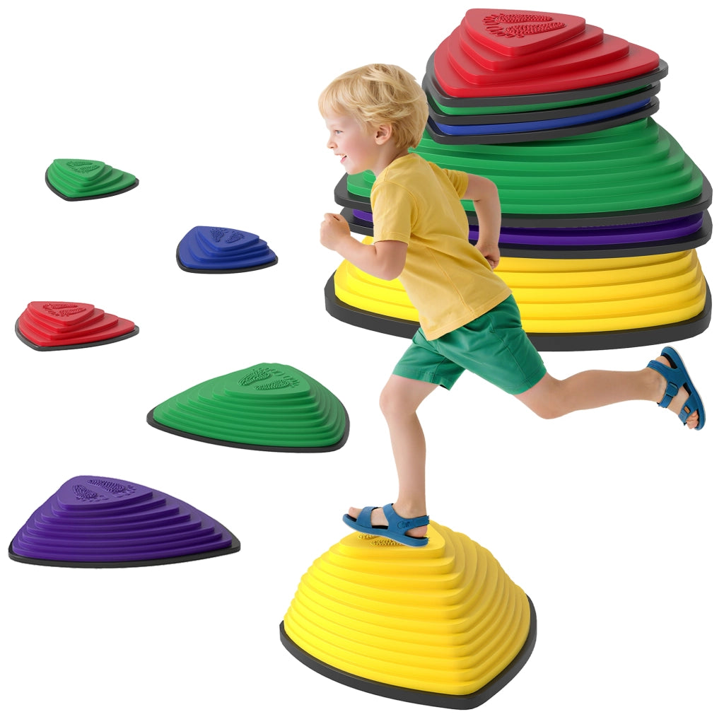 Set 6 Pietre Pedonabili Antiscivolo ¨C Xylo ¨C Impilabili Interno Esterno Multicolore