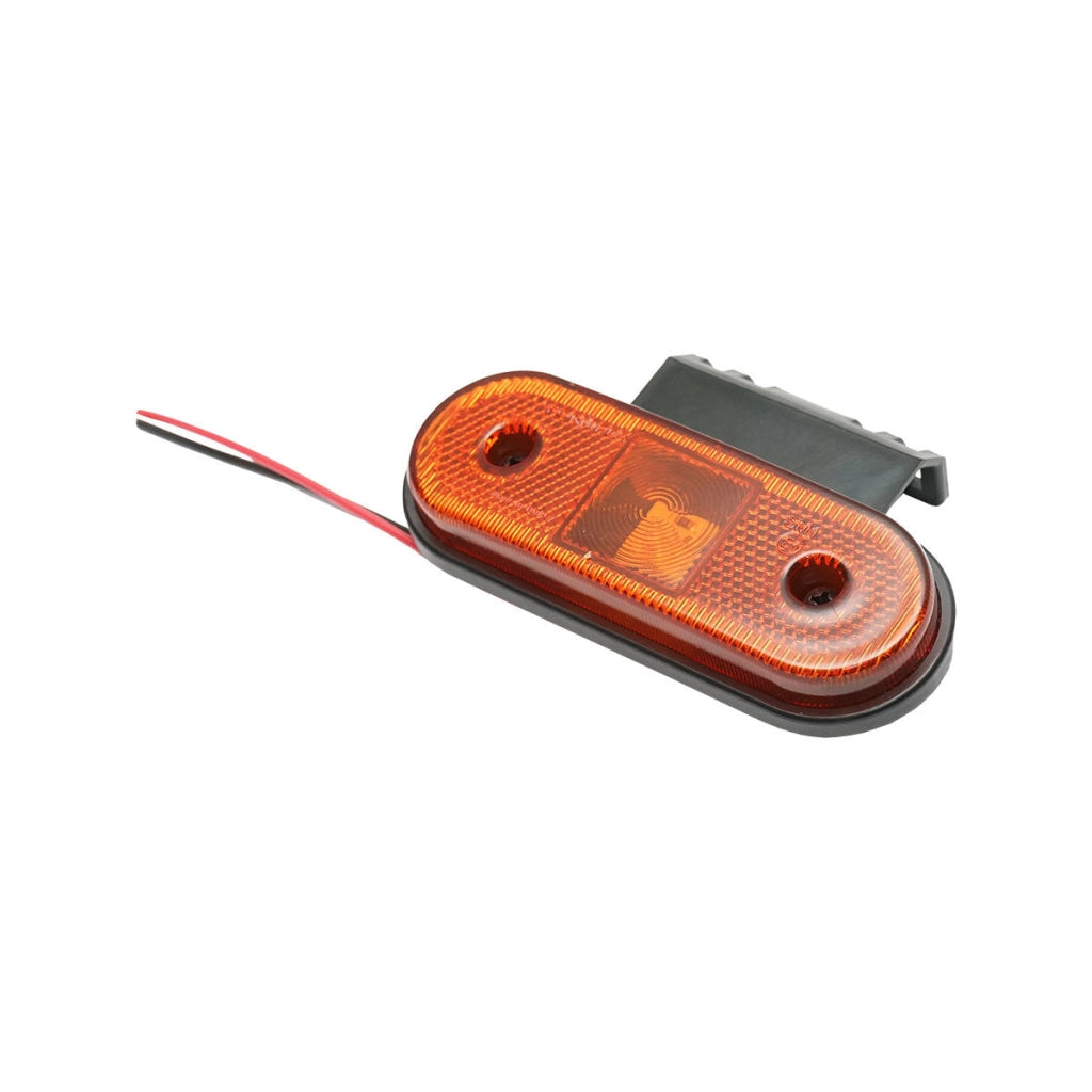 Lampada laterale  con LED, 12-24V, gialla, Breckner Germany, modello FR0193