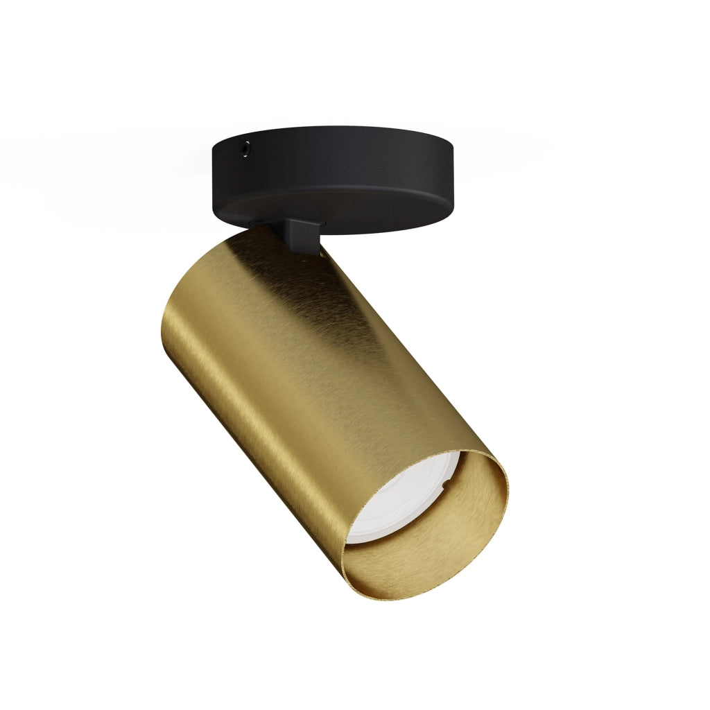 Faretto soffitto Nowodvorski Mono 7778 GU10 nero ottone