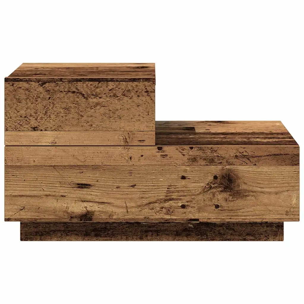 Armadio da Notte con cassetto Legno vecchio 70 x 36 x 40,5 cm 863063