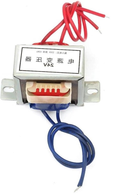 Trasformatore a Corrente Continua - Uscita 12V/24V - 10w Ingresso 220v 50hz - Isolamento Elettrico - Transformatore Elettrico (24V)