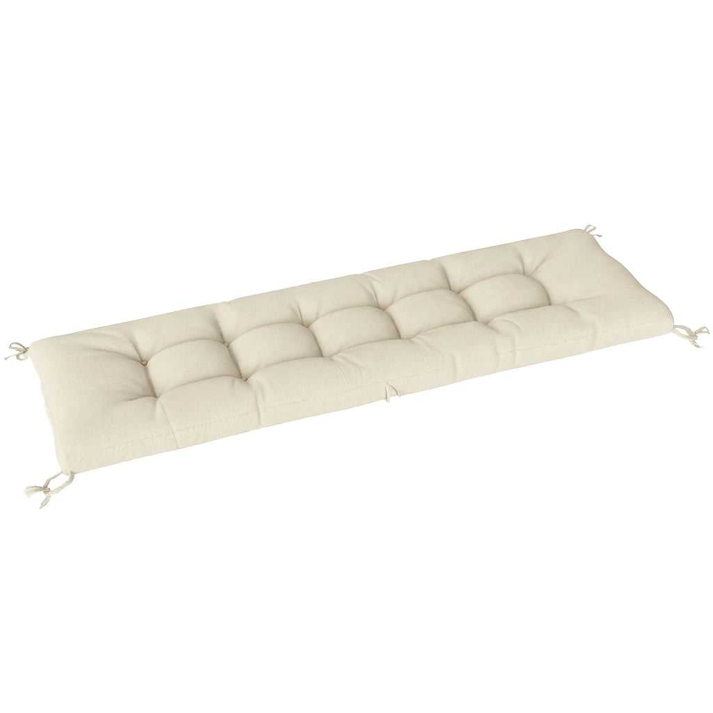 Cuscino per pallet Cushion Rimovibile Sedile con cinghie di fissaggio Cushion per pallet per la maggior parte delle Lettine 198x65x13cm Beige
