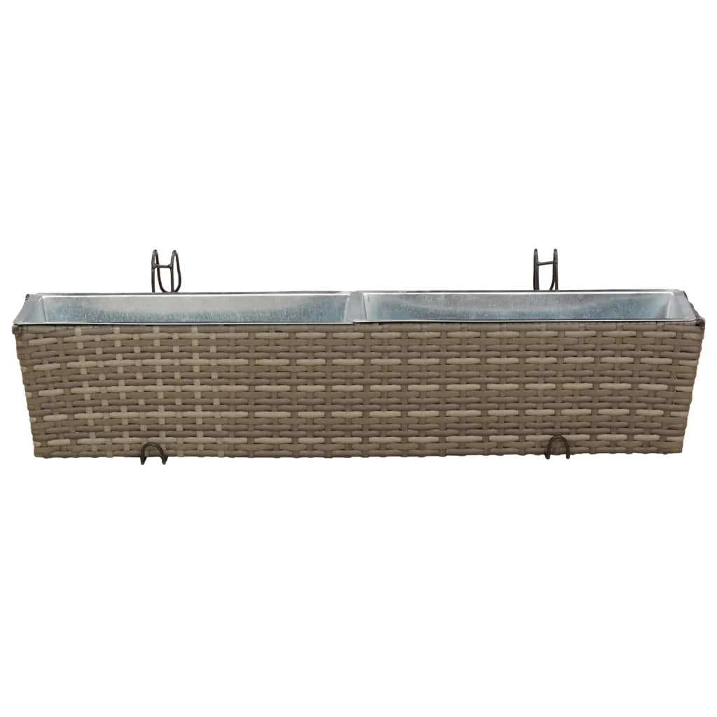 Ringhiera 2 pcs 80 x 17 x 17 cm Metallo 42026970