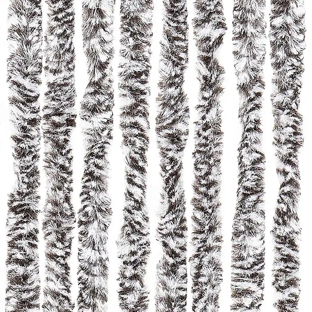 Zanzariera Marrone e Beige 56x200 cm Ciniglia 315129
