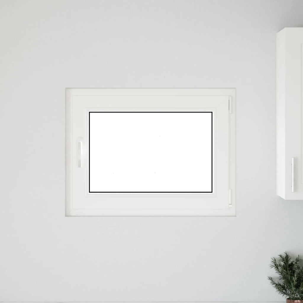 Finestra per Soffitta RISOR Bianco 80 x 70 cm PVC e Vetro 42047200