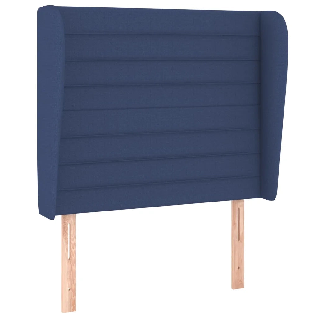Giroletto a Molle con Materasso Blu 80x200 cm inTessuto