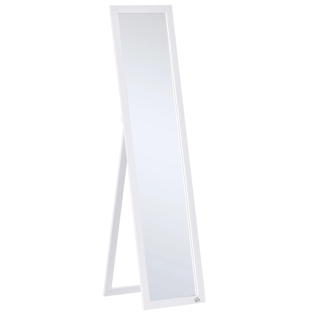 Specchio da Parete a Pieno ¨C Minimal ¨C Bianco 37x37x154 cm