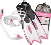 Kit di immersione per bambini - Set di snorkeling per bambini con maschera e tubo di immersione