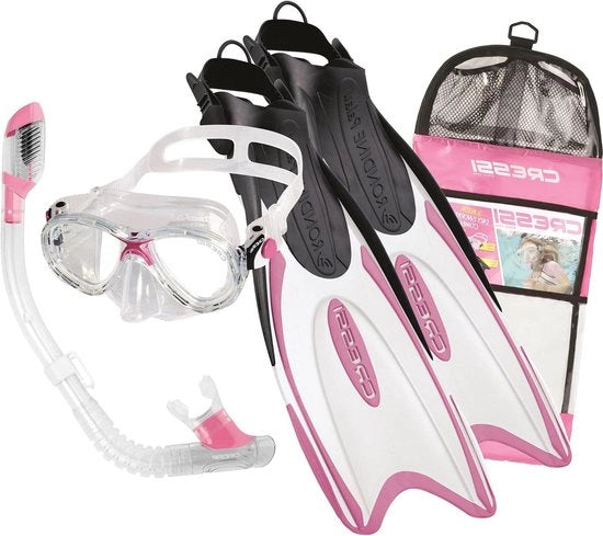 Kit di immersione per bambini - Set di snorkeling per bambini con maschera e tubo di immersione