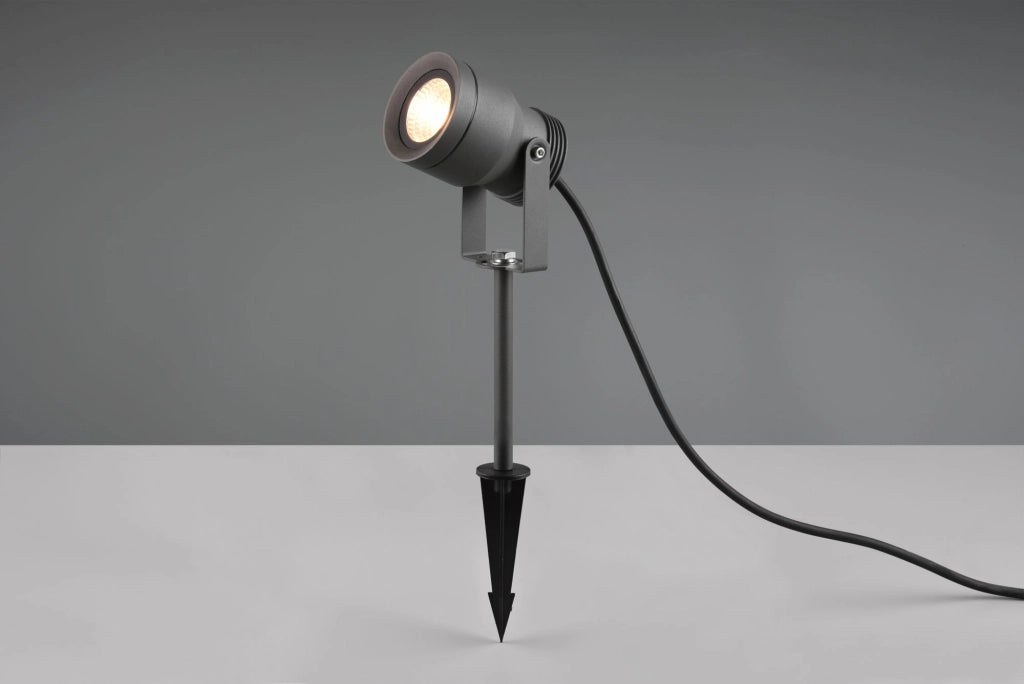 MAREB PICCHETTO LED 11W 1000lm, 3000K DA ESTERNO FUSIONE ALLUMINIO ANTRACITE H.42,5CM IP65