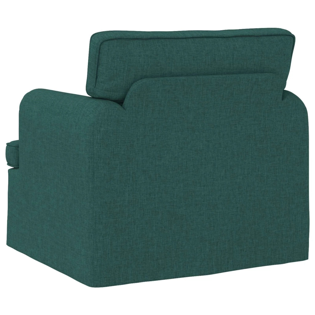 Divano Verde Scuro 84 x 80 x 85 cm Tessuto 42024479