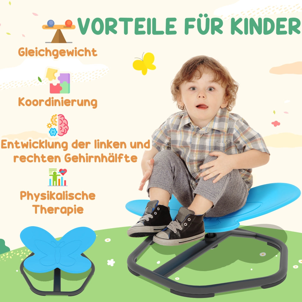 Sedia girevole per bambini ¨C Minimal ¨C Blu