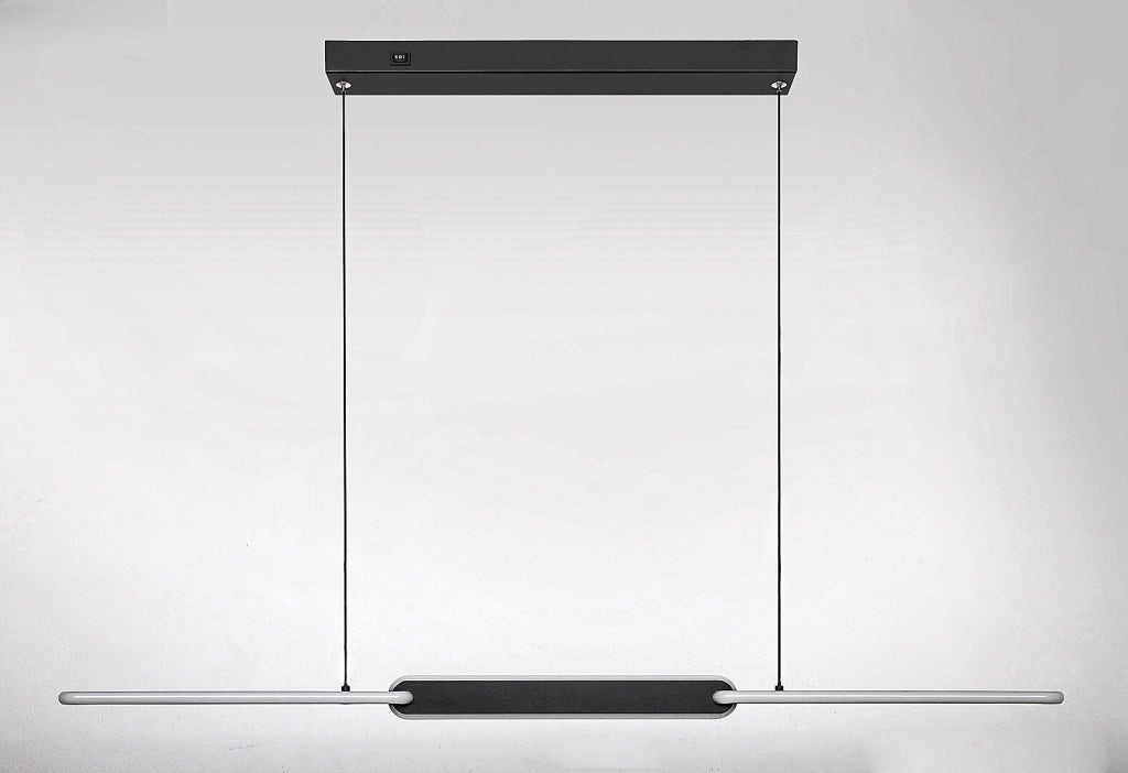 Sospensione LED nera 108cm 36W CCT Sindri Rabalux