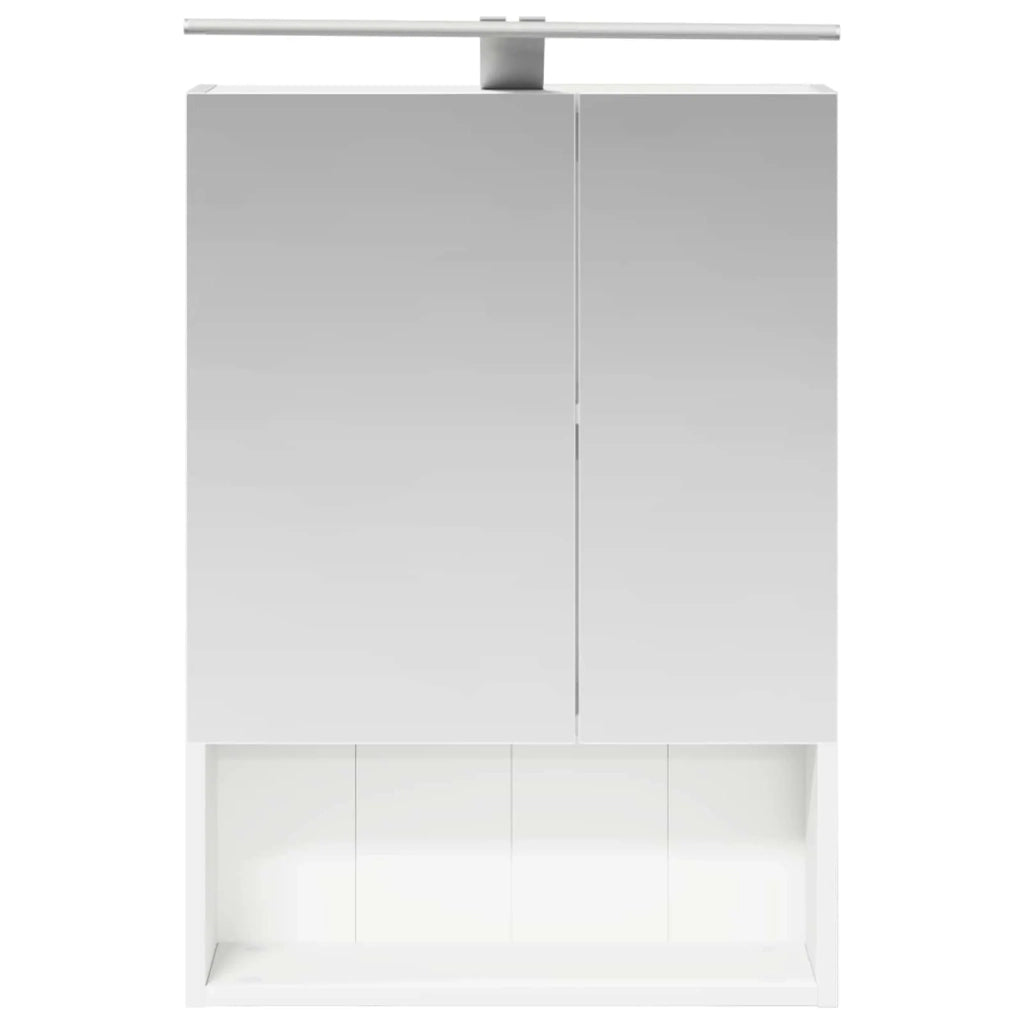 Mobiletto per specchio da bagno Bianco 50 x 14,5 x 70 cm 889207