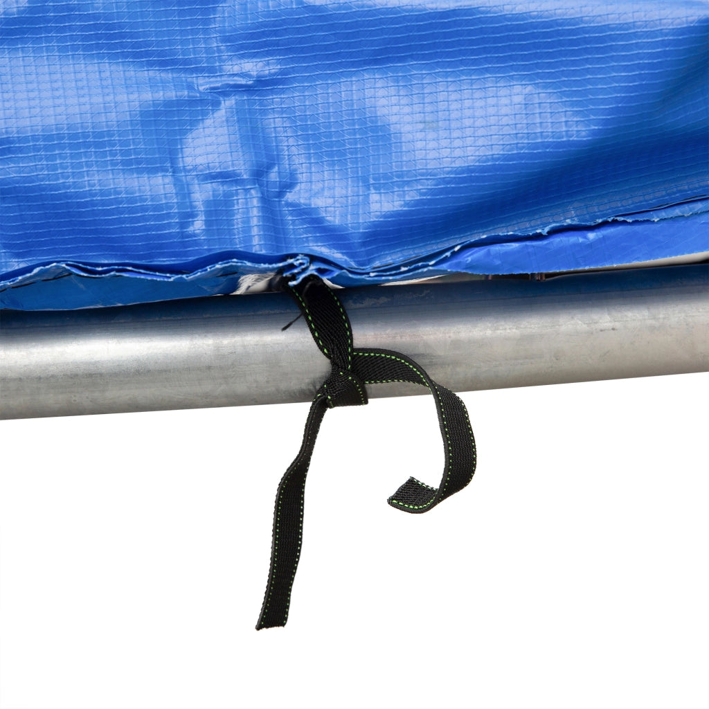 Copertura per Trampolino ¨C zephmum ¨C Blu, Plastica e PE, 15 mm, ?305 cm