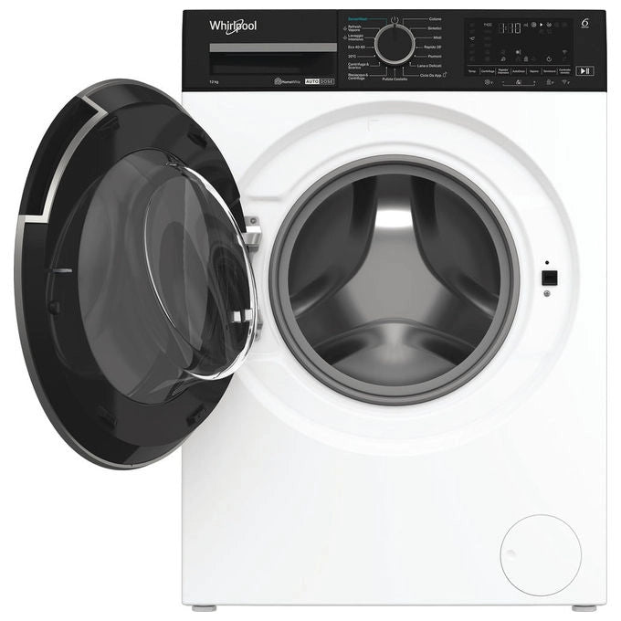 Whirlpool WPM 27W ADS IT Lavatrice 12 Kg 1400 rpm Classe A Autodose Vapore Wi-Fi colore Bianco