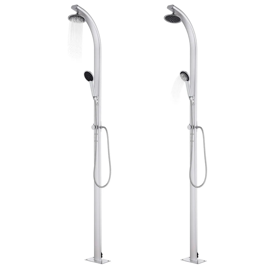 Doccia da Giardino 215 cm in Alluminio 315943