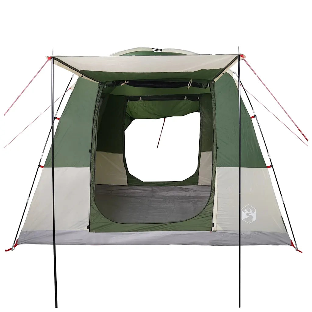 Tenda da Campeggio per Auto per 4 Persone Verde Impermeabile 4009488