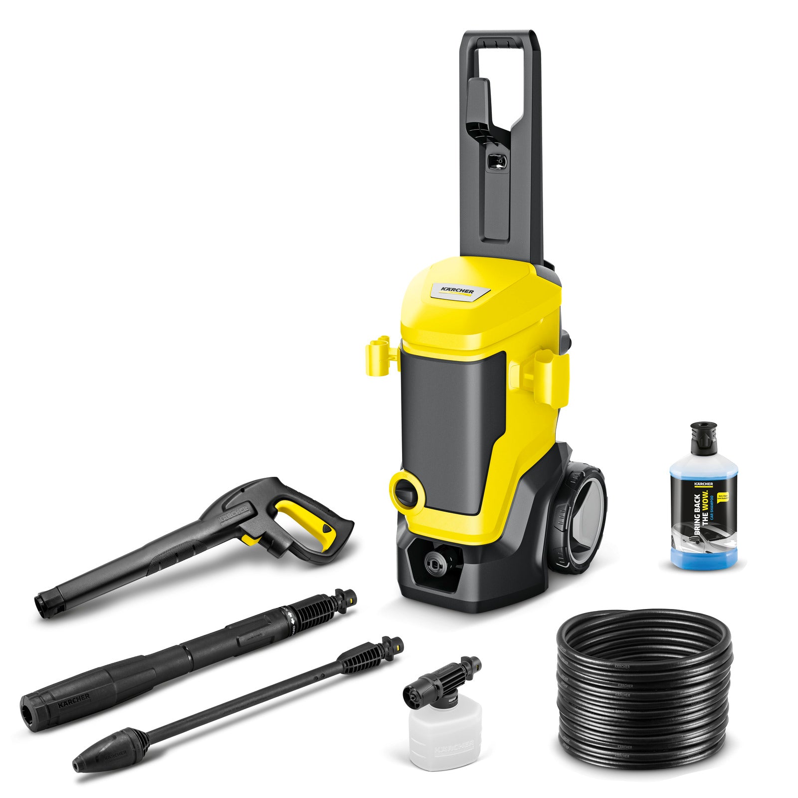KARCHER Idropulitrice K 7 WCM FJ - Allacciamento elettrico: 230 / 50 V / Hz - Pressione: 20 – max. 180 / 2 – max. 18 bar / MPa - Portata: max. 600 l/h