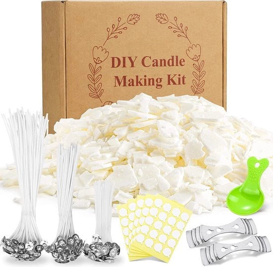 Set per creare candele in proprio - candele handmade set - set per creare candele DIY